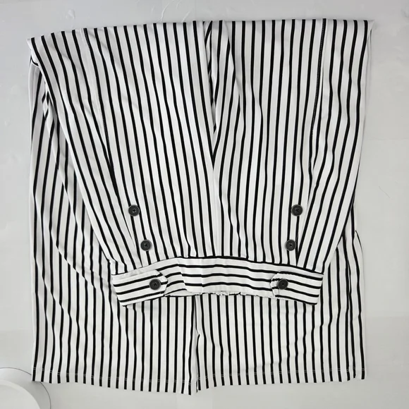 Robert Louis Monochrome Striped Pants - Picture 6 of 8